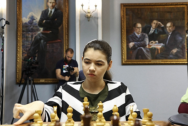 Долгожданная победа Александры Горячкиной на турнире претенденток!